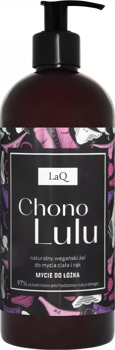 Xhel për trup dhe duar LaQ Chono Lulu për femra 400ml