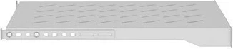 Półka rack Lanberg 19 inç 1U 800mm, ngjyrë gri
