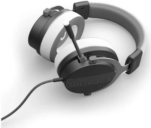 Kufje Dark Project One VEXO, me kabllo, gri