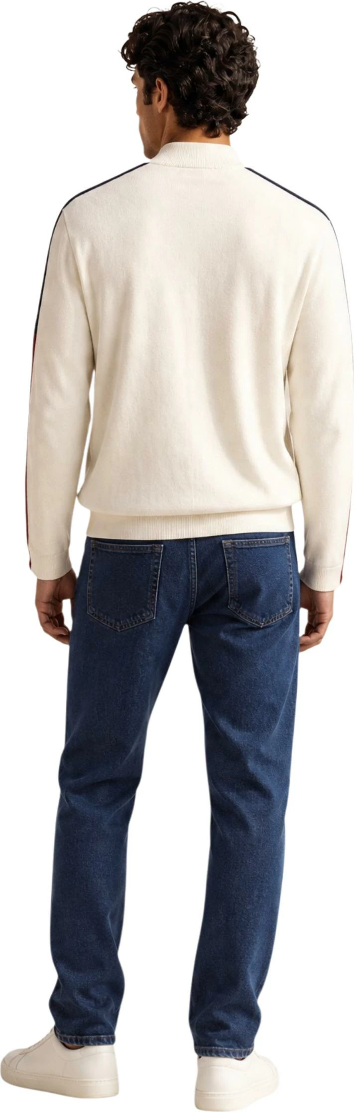 Xhemper për meshkuj Armani Exchange XM002722 AF11960, i bardhë [Madhësia: L]