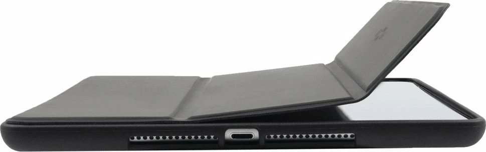 Këllëf flip Fixed Padcover për Apple iPad Air (2020/2022), 360° mbrojtje, stand + wake/sleep, i zi