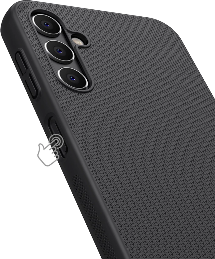 Mbështjellës Nillkin Super Frosted Shield për Samsung Galaxy A14 5G / Galaxy A14, i zi