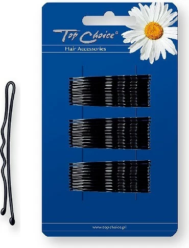 Kapëse të shkurtra për flokë TOP CHOICE 03004 për femra, 30 copë