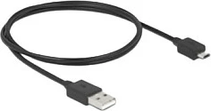 Splitter DisplayPort DeLOCK 1.4 MST, 1x DP në 4x DP, 8K, i zi