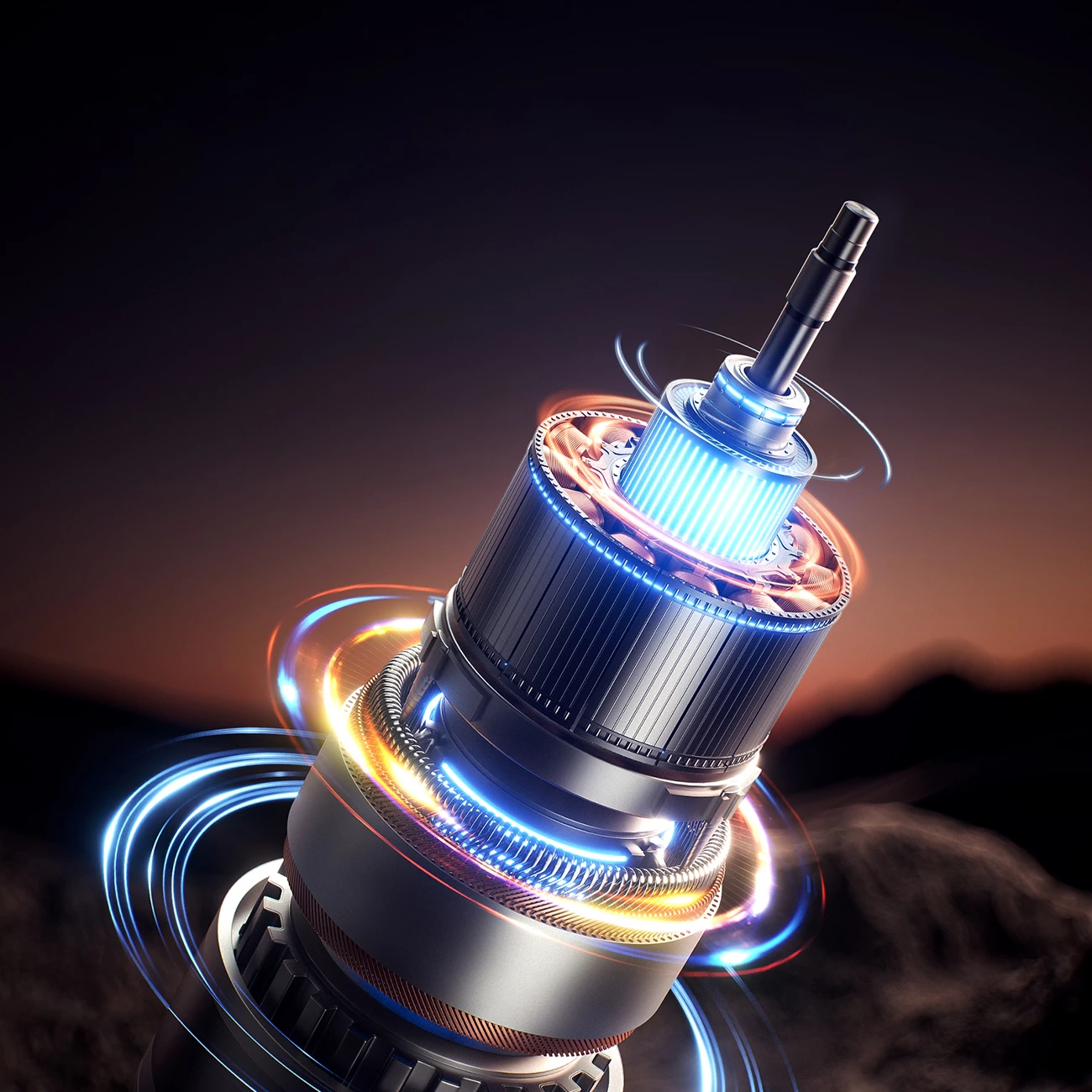 Ventilator dore Jisulife Ultra2 9000mAh 5-në-1 USB-C kafe