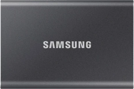 Disk i jashtëm Samsung Portable SSD T7, 4TB, USB 3.2, ngjyrë gri