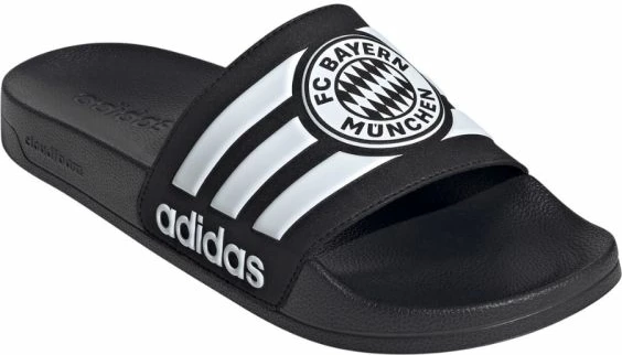 Shapka adidas Adilette Shower Bayern Munich, të zeza