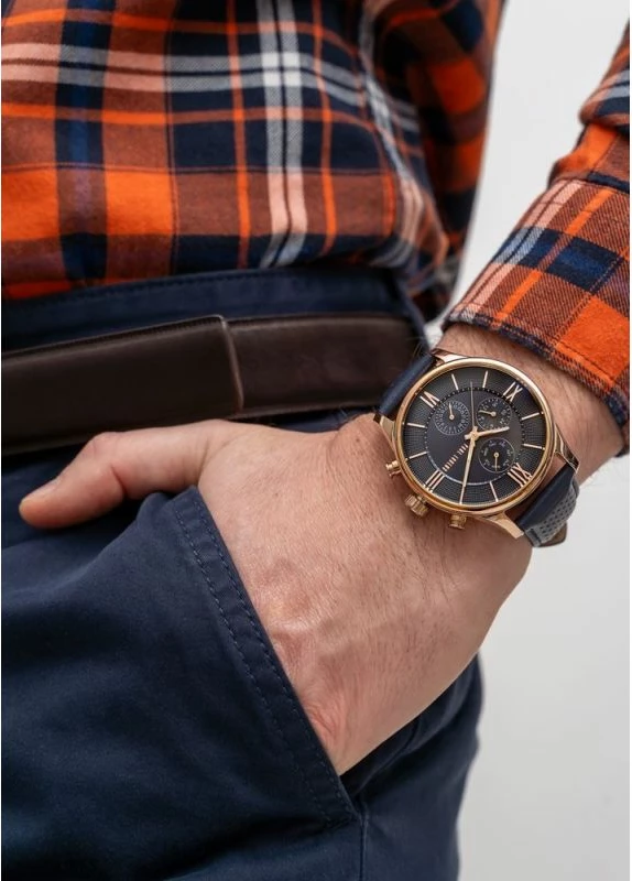 Orë dore për meshkuj Paul Lorens, kaltër