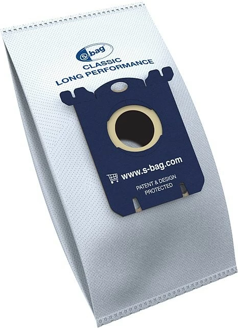 Set qese pluhuri për fshesë, Philips S-Bag Classic FC8021/03, mikrofiber, 4 copë