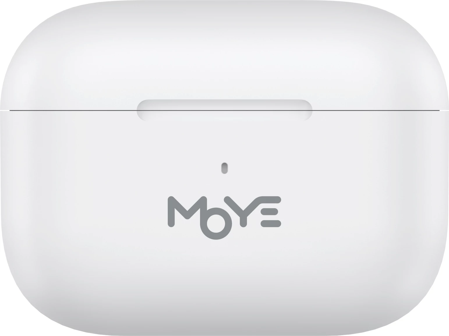 Kufje wireless Moye Aurras 3, ANC, Bluetooth 5.3, karikim wireless, USB-C, të bardha, set me kasë karikimi