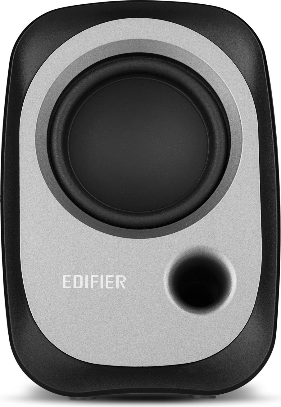 Bokse Edifier R12U, 2.0 kanale, Wired, 4 W, 30 - 20000 Hz, Ngjyrë zezë, gri