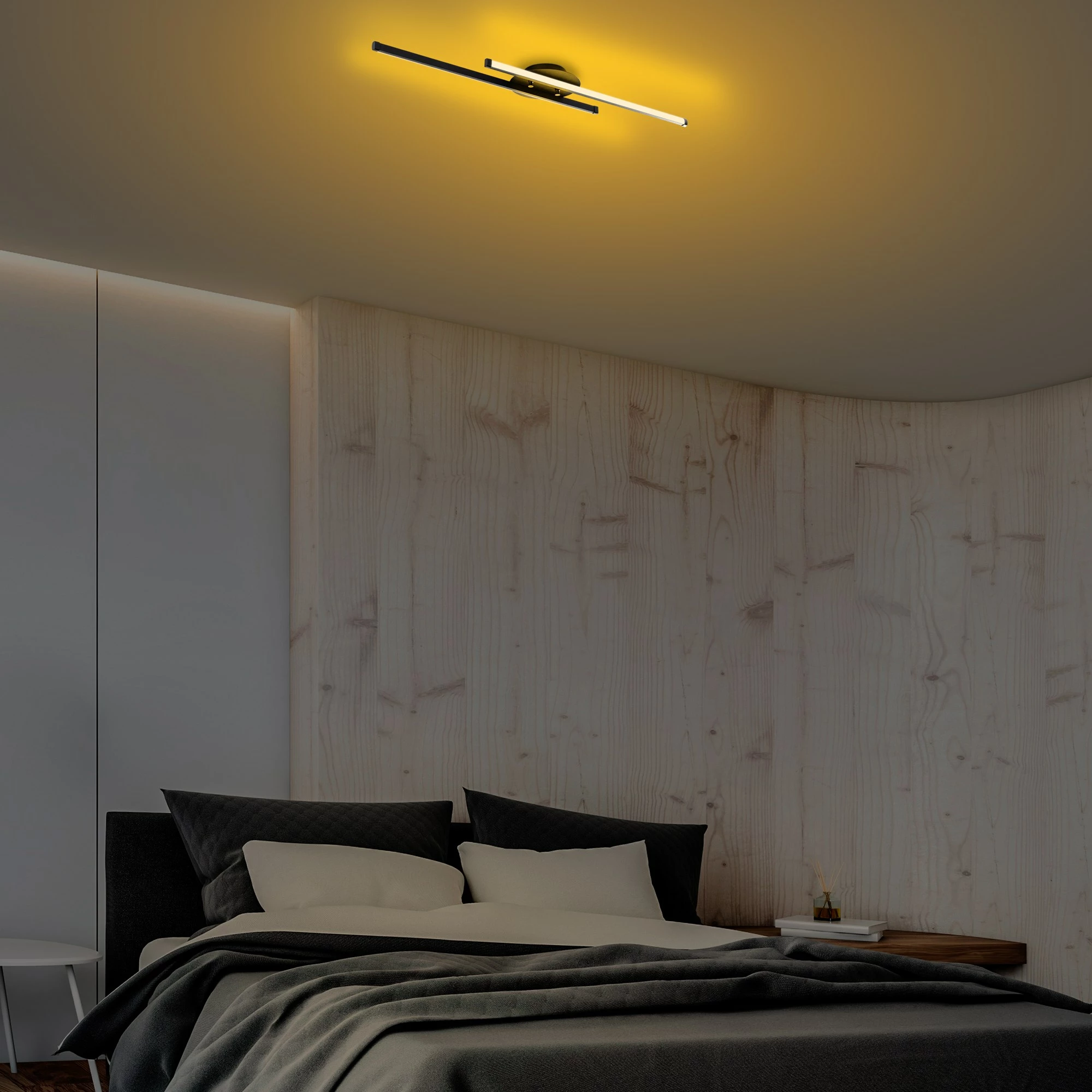 Llambë varëse Opviq, Umut - 13296, e zezë, LED