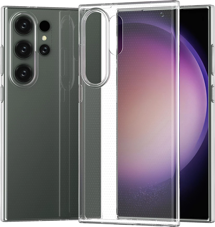 Mbështjellës Hurtel Ultra Clear për Samsung Galaxy S24 Ultra, Transparent