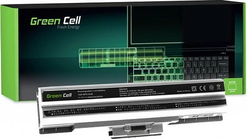 Bateri laptopi Green Cell, Sony Vaio VGN-FW / PCG-7181M, 4400mAh 11.1V, e zezë