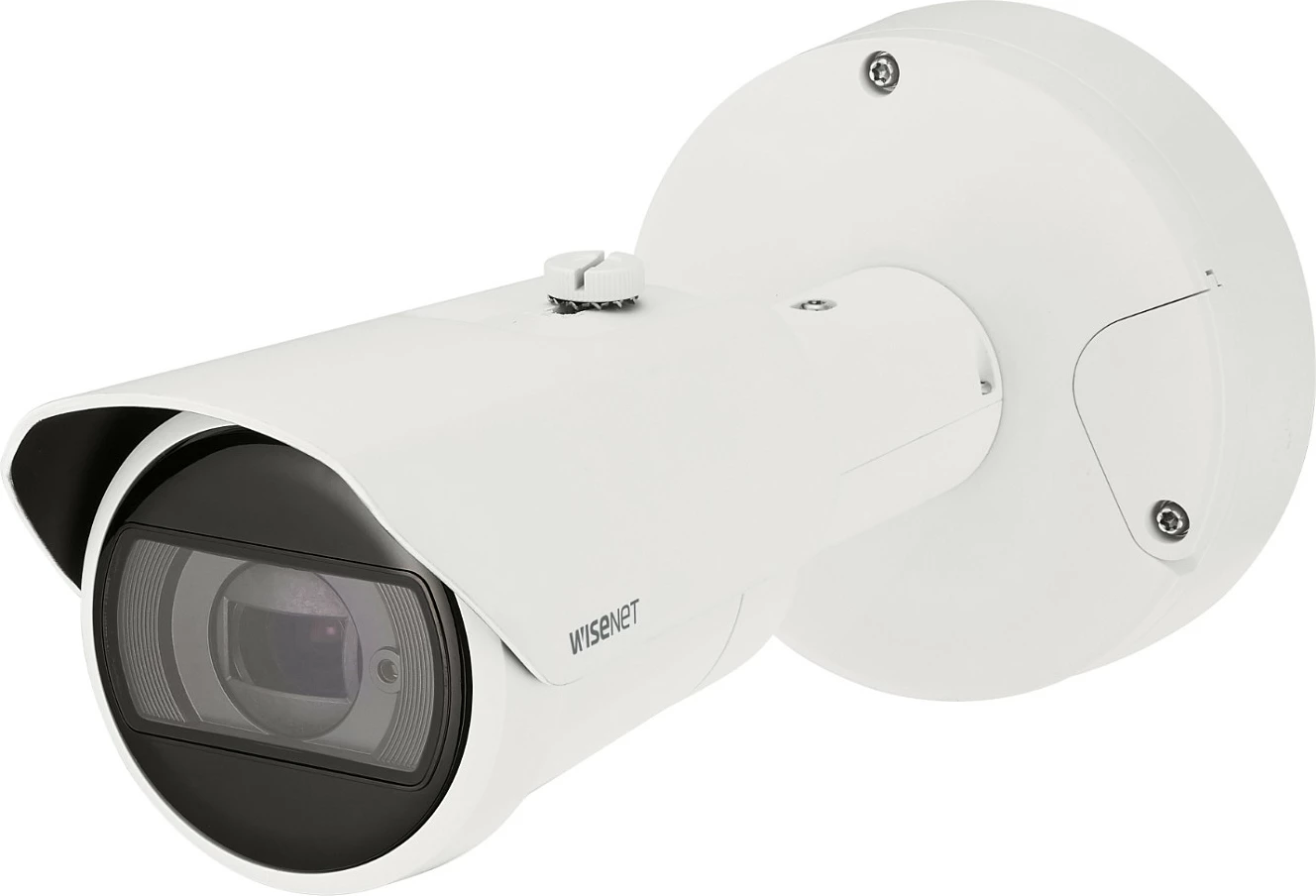 Kamerë IP bullet Hanwha Wisenet XNO-C9083R, 4K, AI, outdoor, e bardhë