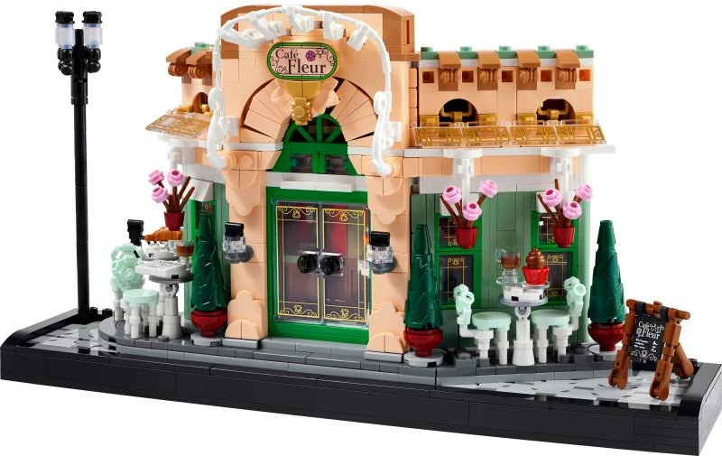 Set ndërtimi LEGO Icons French Café 10362, 1101 pjesë, 18+, shumëngjyrëshe