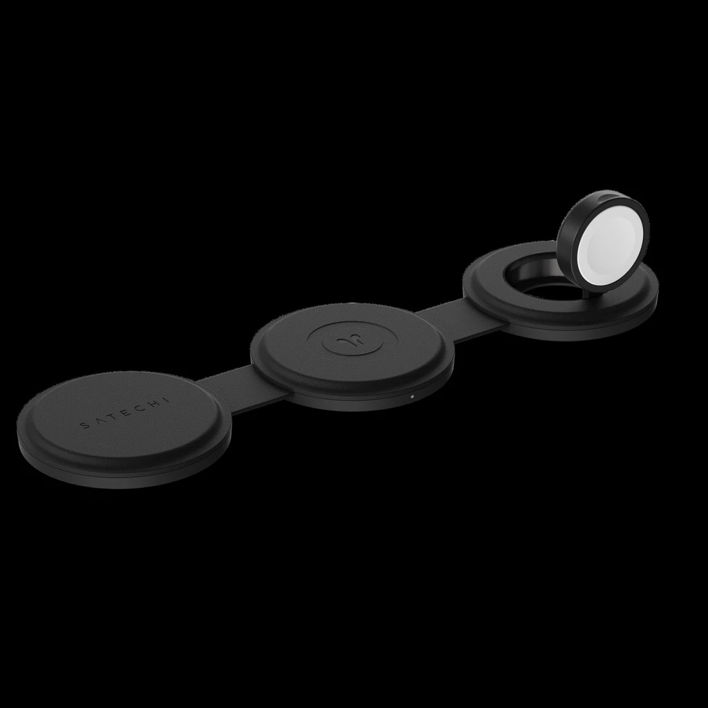 Satechi OntheGo 3-in-1 Wireless Charger - Black