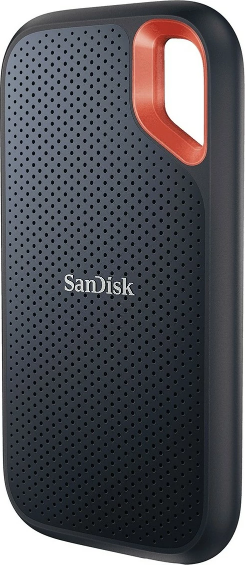 SSD portabël SanDisk Extreme, 500 GB, USB Type-C, 3.2 Gen 2, 1050 MB/s, Mbrojtje me fjalëkalim, E zezë