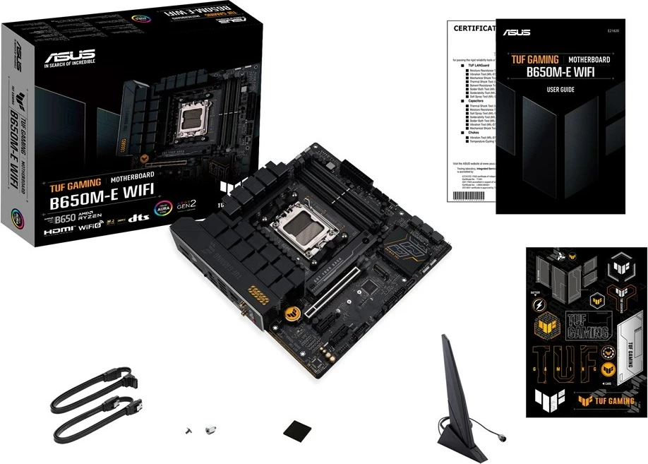 Pllakë amë ASUS TUF GAMING B650M-E WIFI, Socket AM5, micro ATX