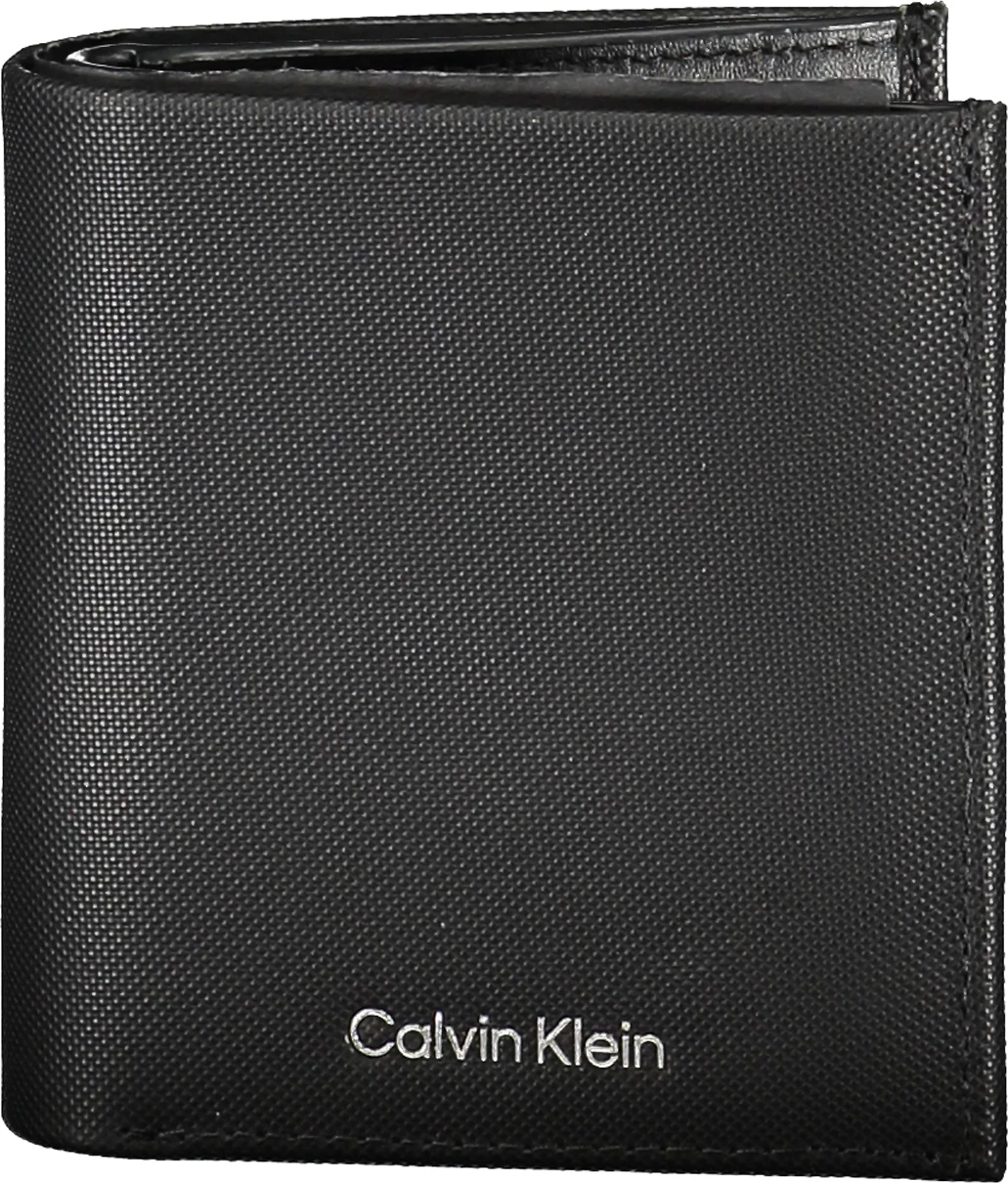 Portofol për meshkuj CALVIN KLEIN, i zi