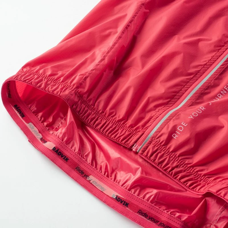 Jakne për femra Radvik, të kuqe