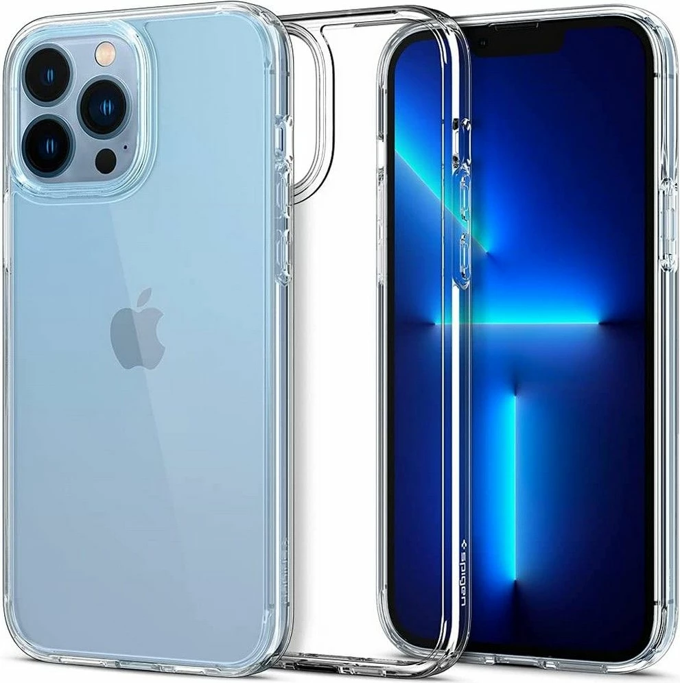 Mbështjellës Spigen Ultra Hybrid për iPhone 13 Pro, Transparent
