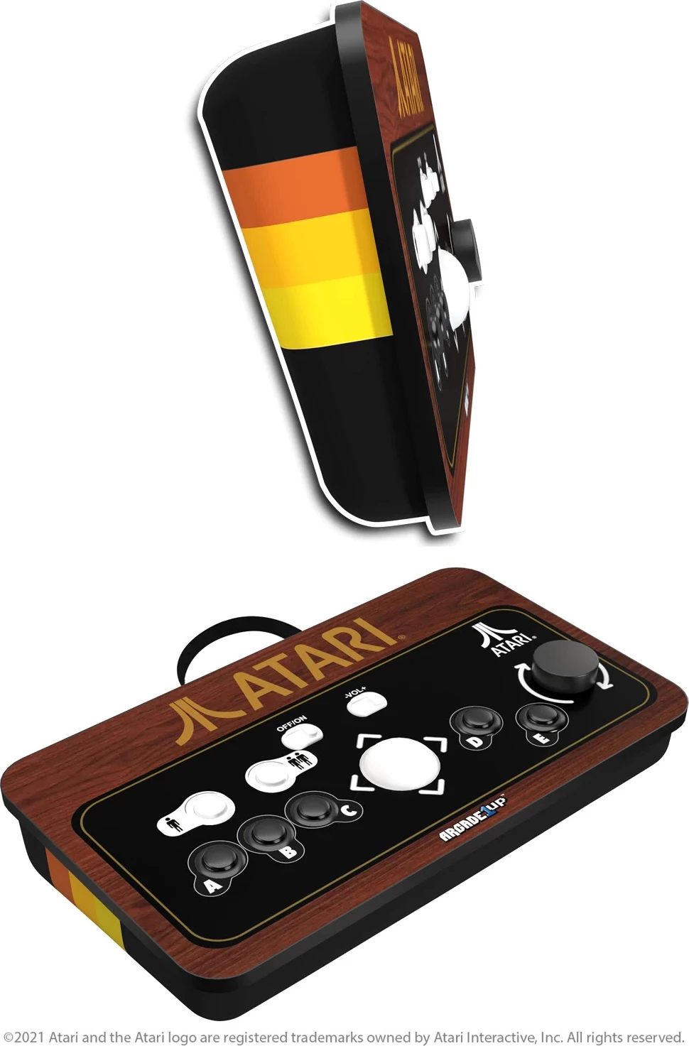 Konsolë loje Arcade1Up Couchcade Atari, 10 lojëra, HDMI, kontroll wireless