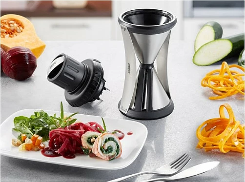 Spiralizues perime Gefu Spirelli XL, inox/zi