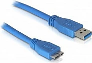 Kabllo USB DeLOCK Micro USB 3.0 në USB-A, 2 m, 5 Gbit/s, blu