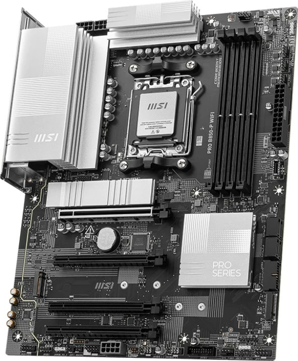 Pllakë amë MSI PRO B850-P WIFI, Socket AM5, ATX, E zezë