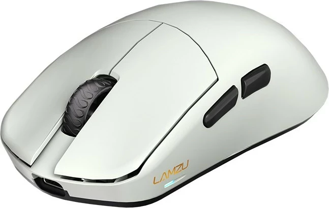 Maus gaming Lamzu Maya X, wireless/USB-C, 30000 DPI, 47 g, Cloud Grey
