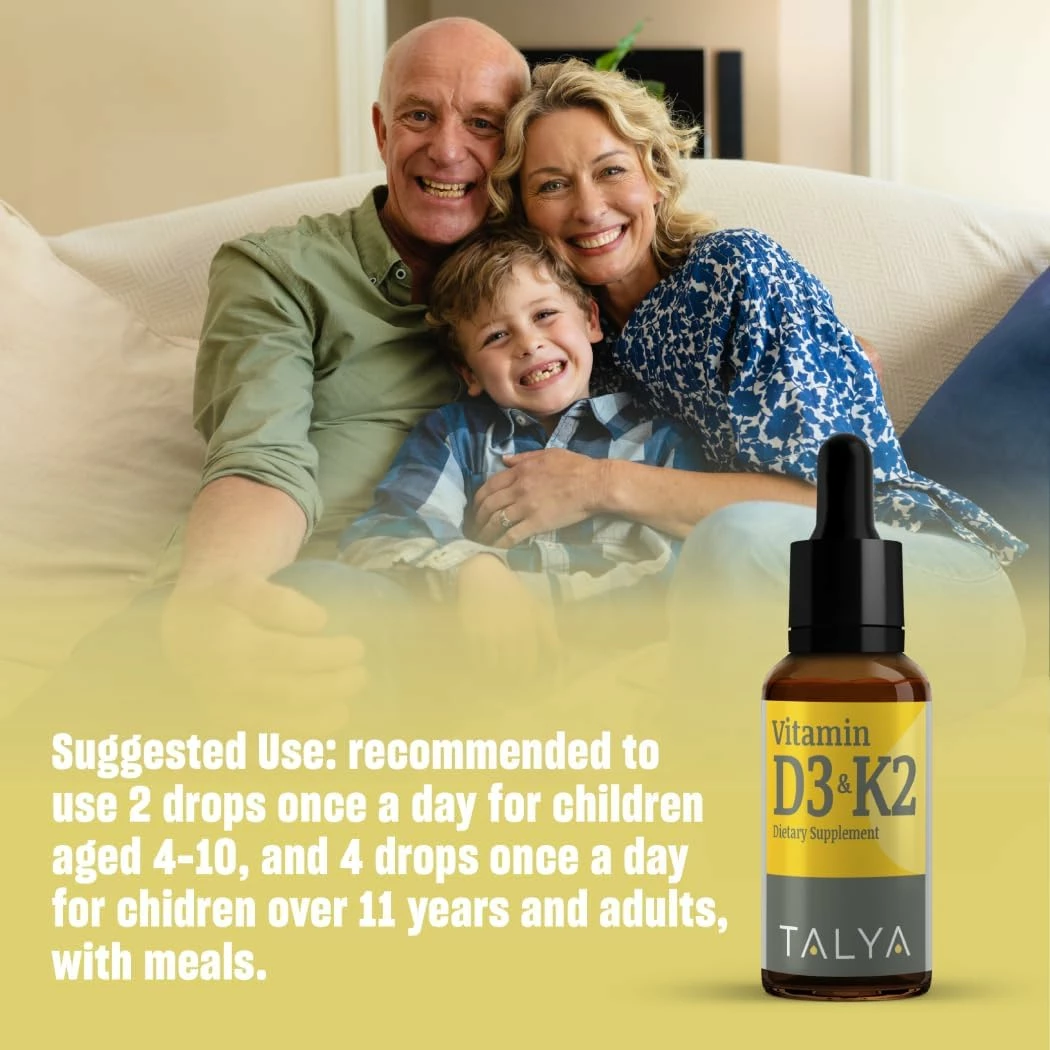 Vitamin D3 K2 liquid drops 10 ml
