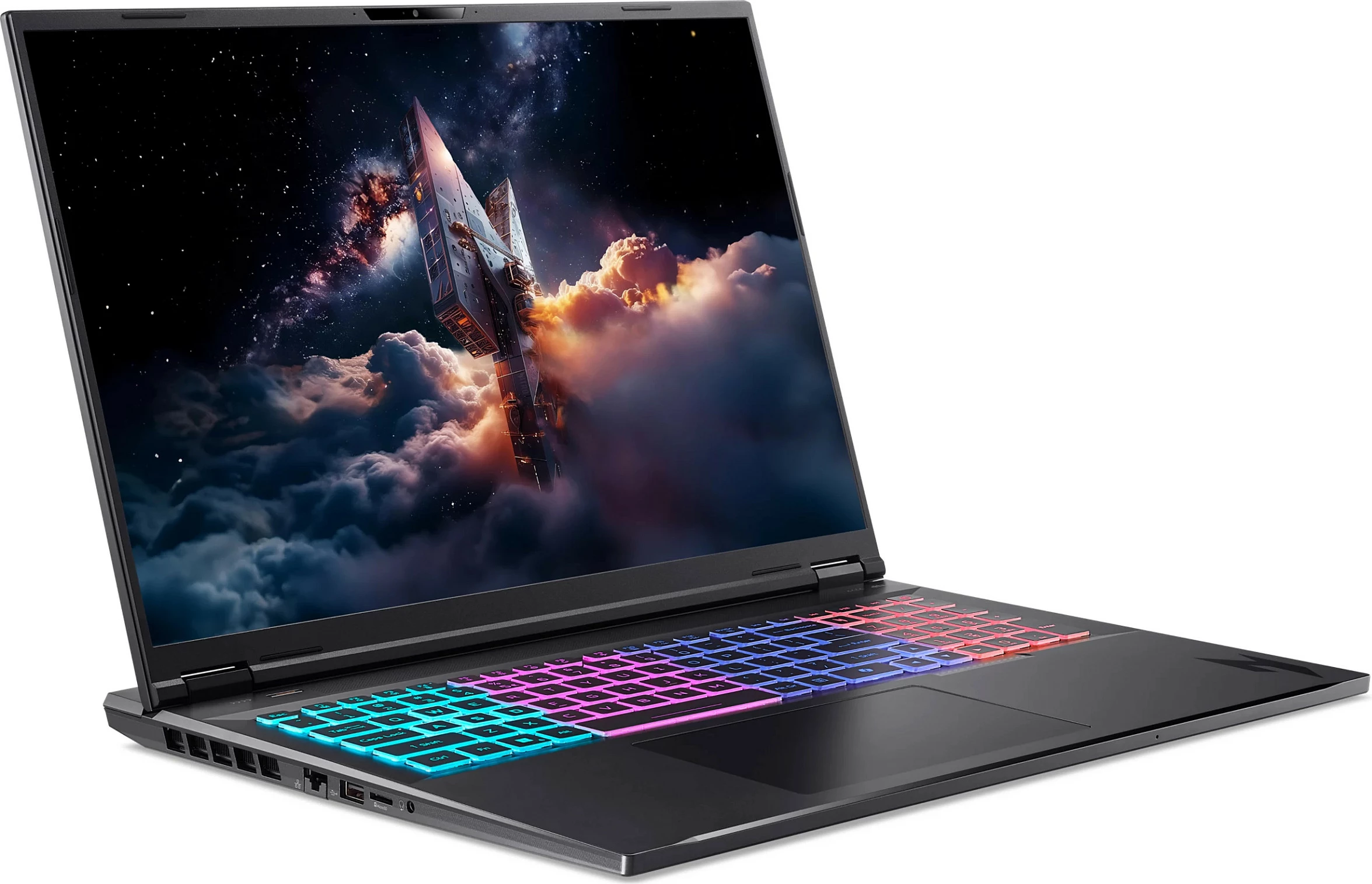 Laptop gaming Acer Nitro 18, Ryzen 7, 16GB RAM Memorje, 1TB SSD, GeForce RTX 5070 8GB, 18" 2560x1600, Obsidian Black
