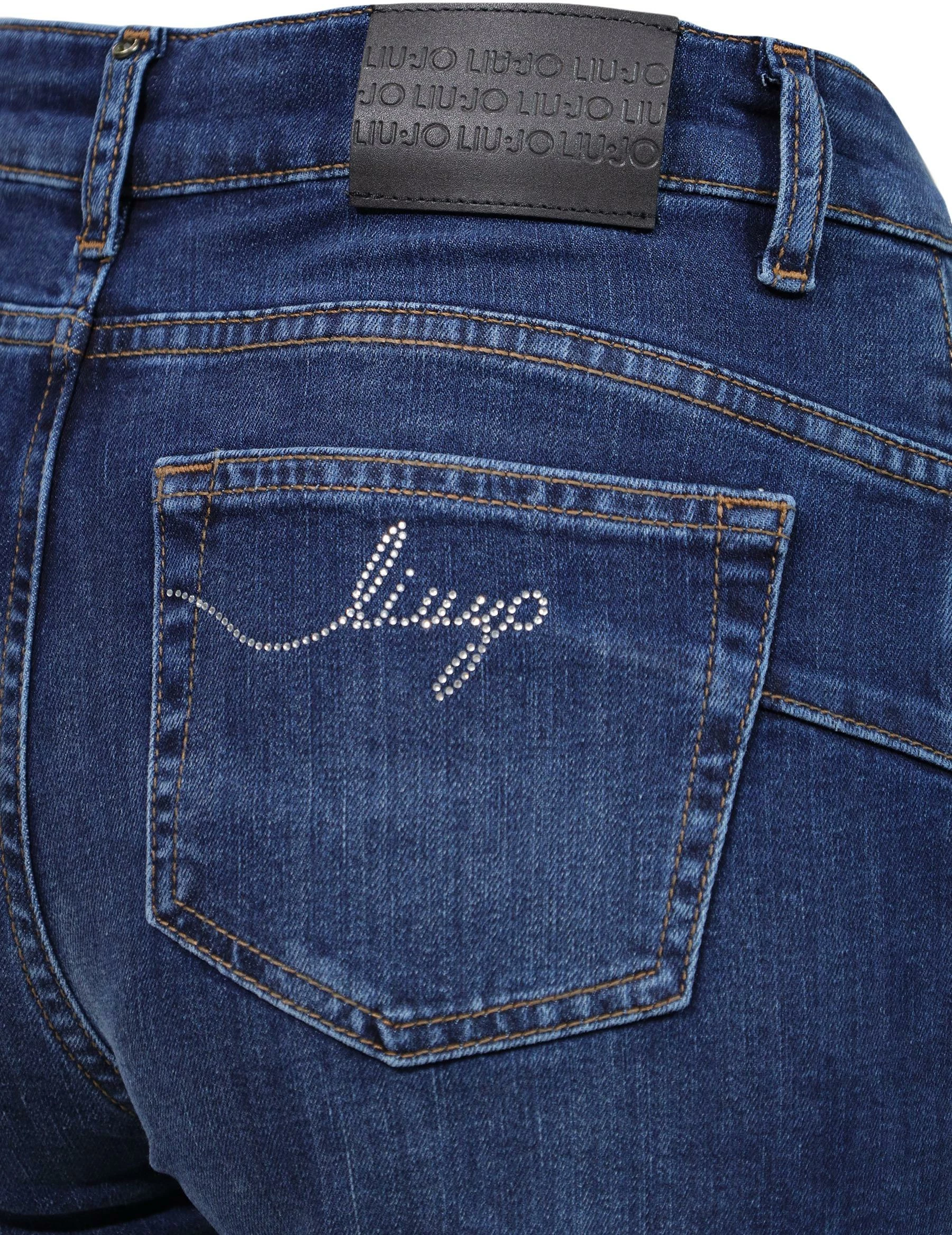 Xhinse për femra Liu Jo UF6106 D0356, blu e errët denim [Madhësia: W33]