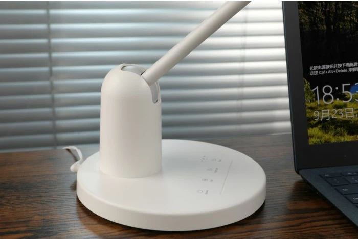 Llambë tavoline LED smart TaoTronics TT-DL1055, ndriçim i rregullueshëm, temperaturë ngjyre e rregullueshme, e bardhë