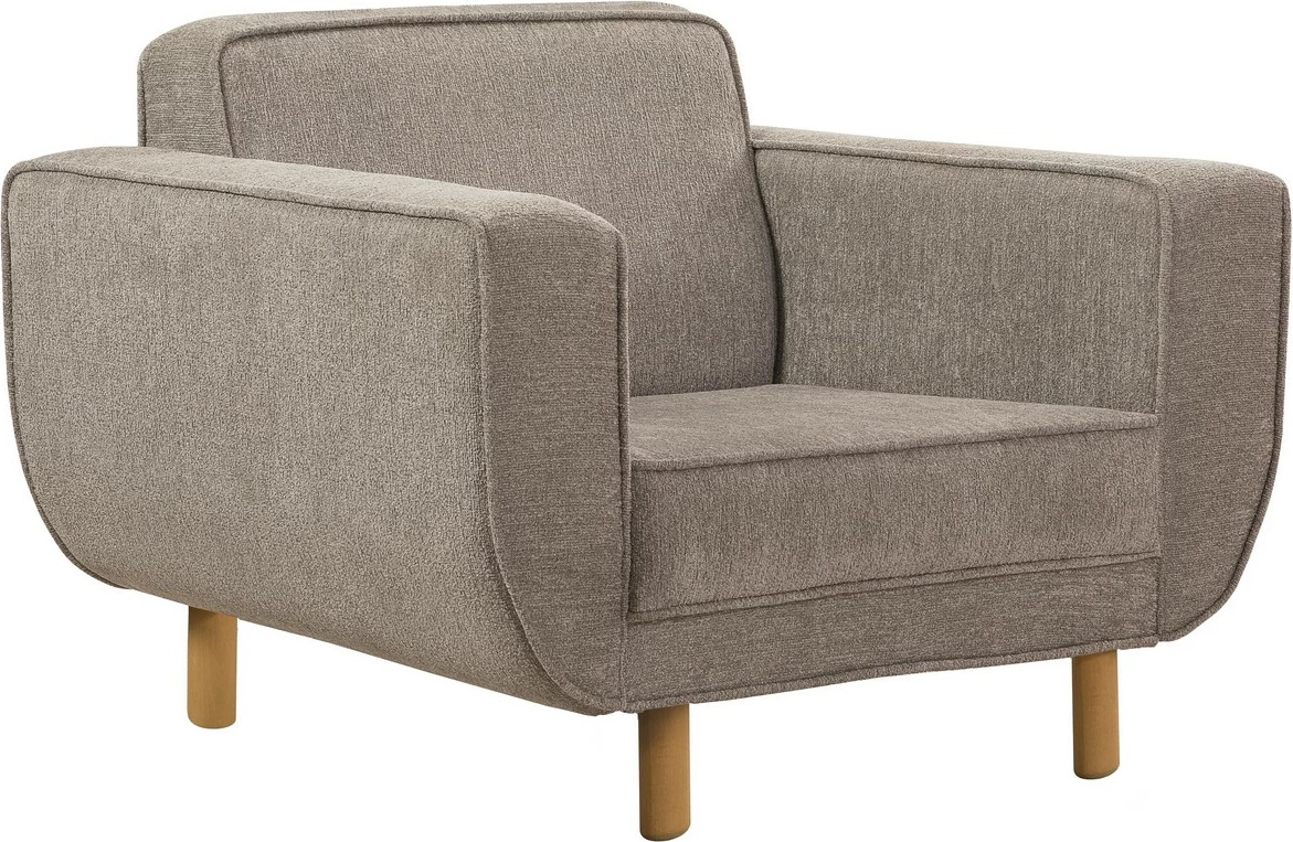 Set divan-krevat Atelier del Sofa, Lorus, ngjyrë lisi, gri