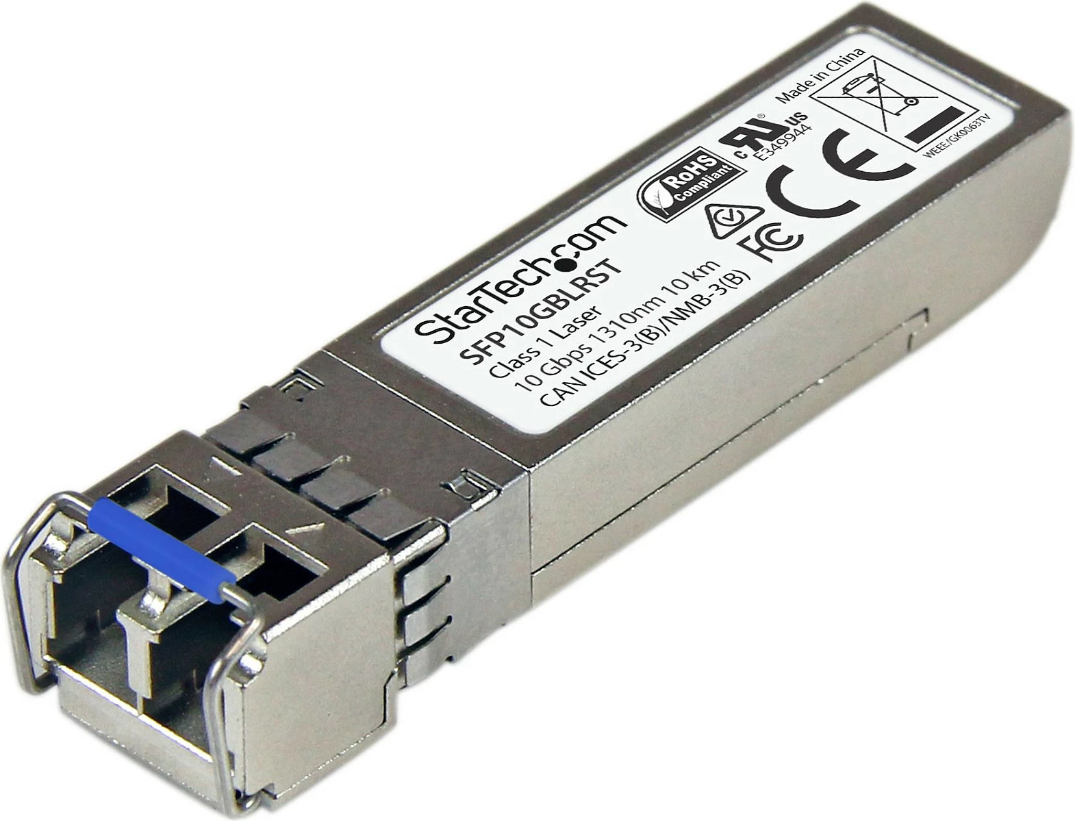 Modul transceiver StarTech SFP+ 10GBase-LR, SM LC, 10 km, argjend