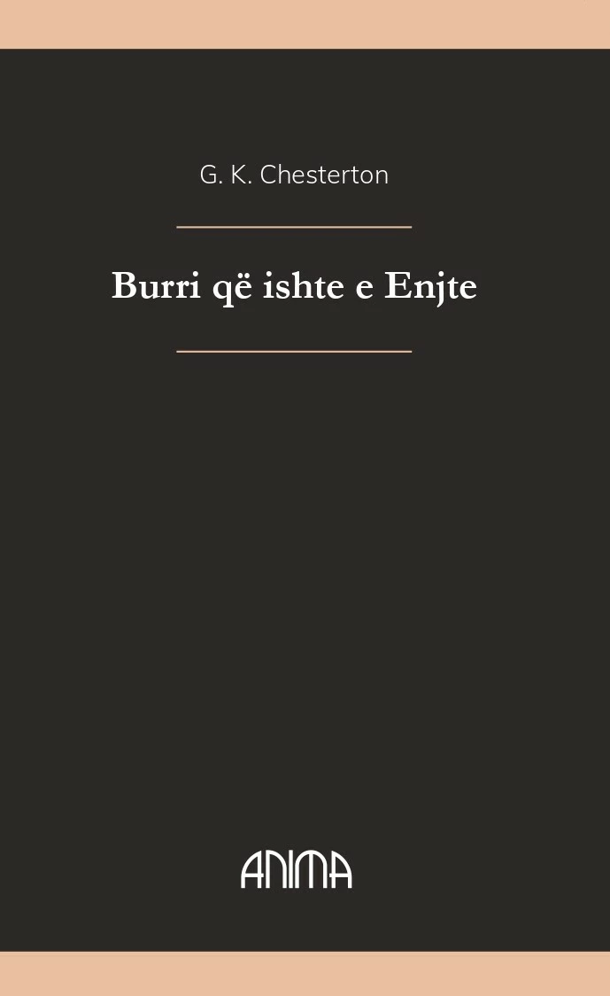 Burri që ishte e Enjte, autori G.K Chesterton