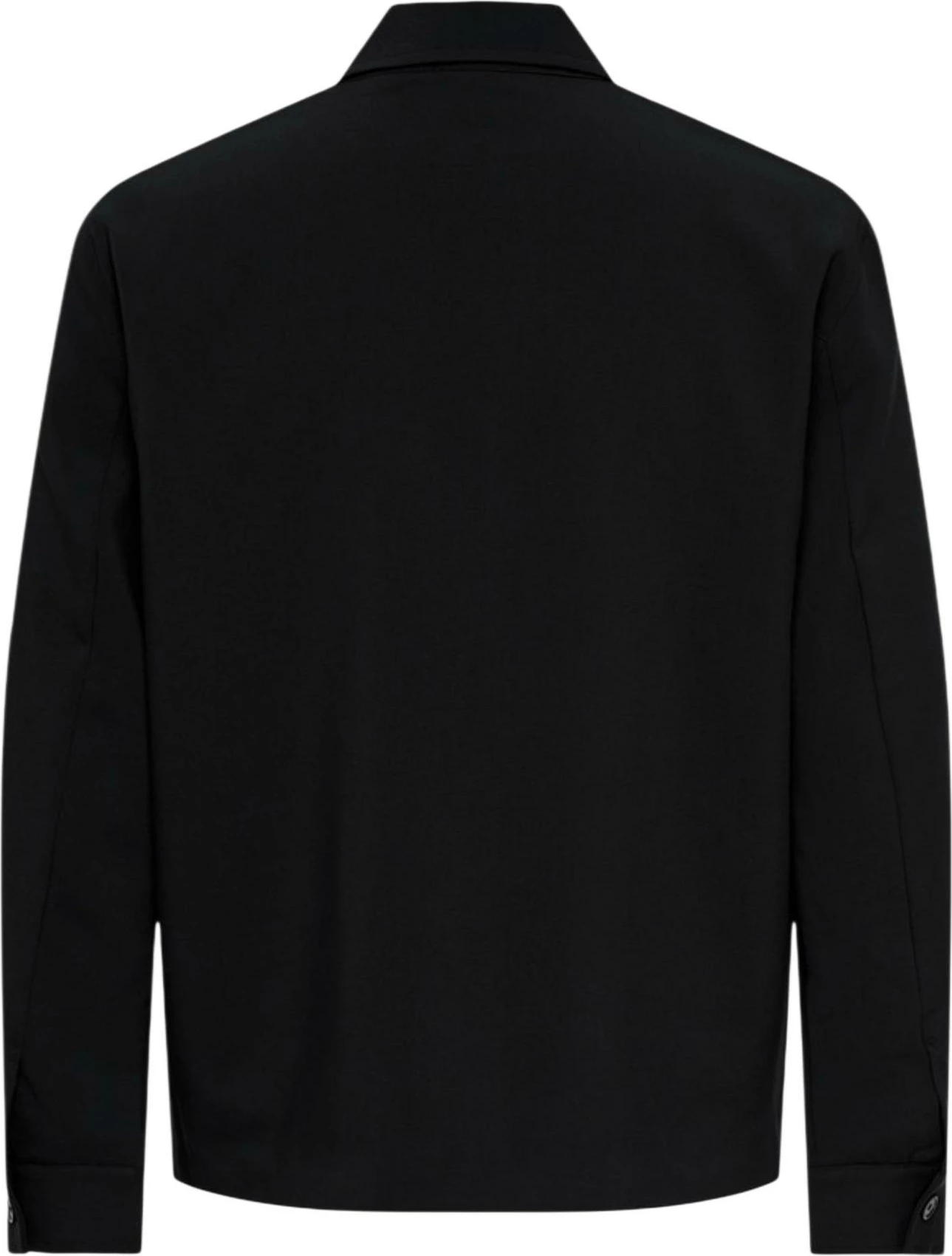 Jakne overshirt për meshkuj Only & Sons Onswill Reg 0292 Zip 22038673, e zezë [Madhësia: M]