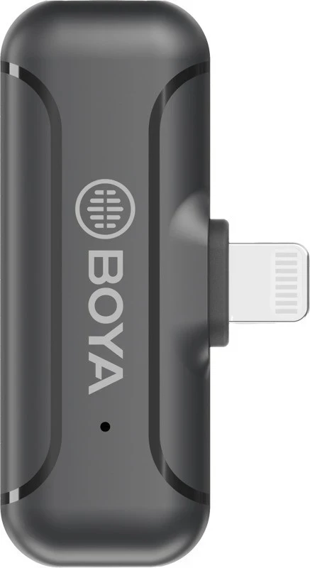 Mikrofon wireless mini BOYA BY-WM3T1-D, për pajisje iOS, 1+1