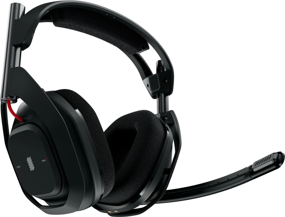 Kufje gaming Logitech Astro A50 LIGHTSPEED wireless me bazë, e zezë