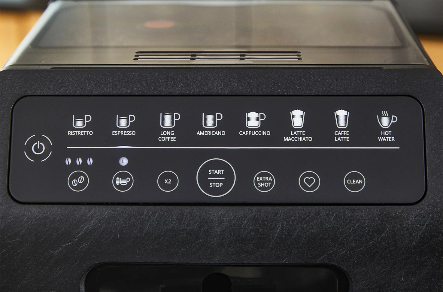 Aparat kafeje fully-automatik Krups Evidence ECOdesign, me mulli të integrum, 260 g, 2 filxhana, Slate