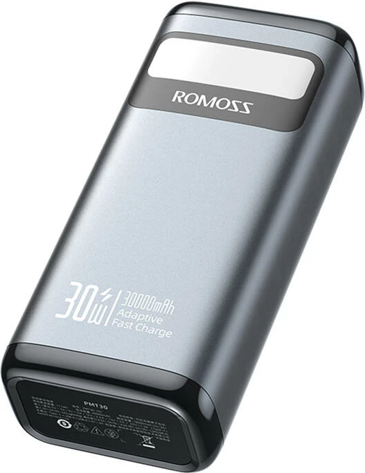 Powerbank Romoss PMT30, 30000mAh, 30W, e zezë