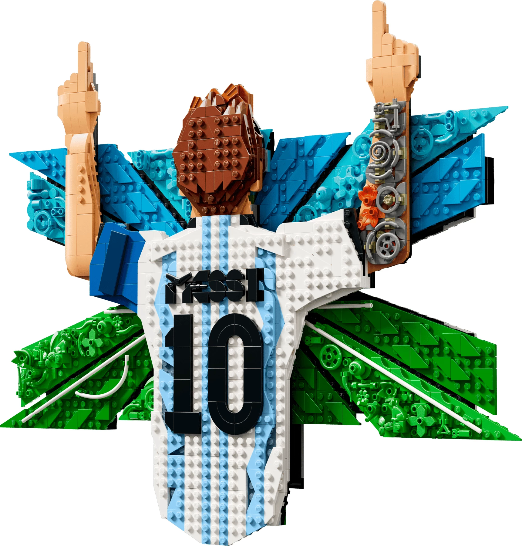 Set LEGO LEGO Editions Football Lionel Messi Celebration 43018, 1427 copë