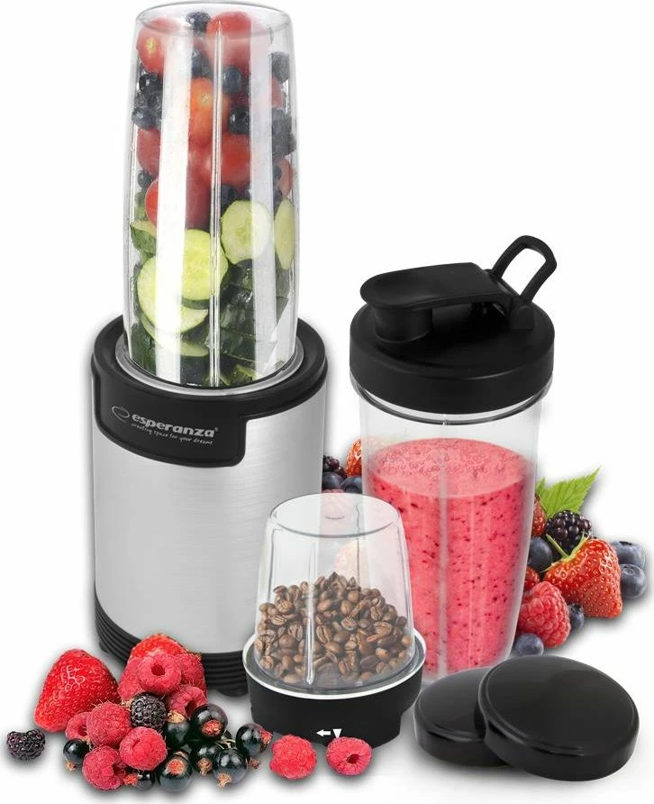 Blender Esperanza EKM030 NUTRI BOMB 900W 0.8L, argjend