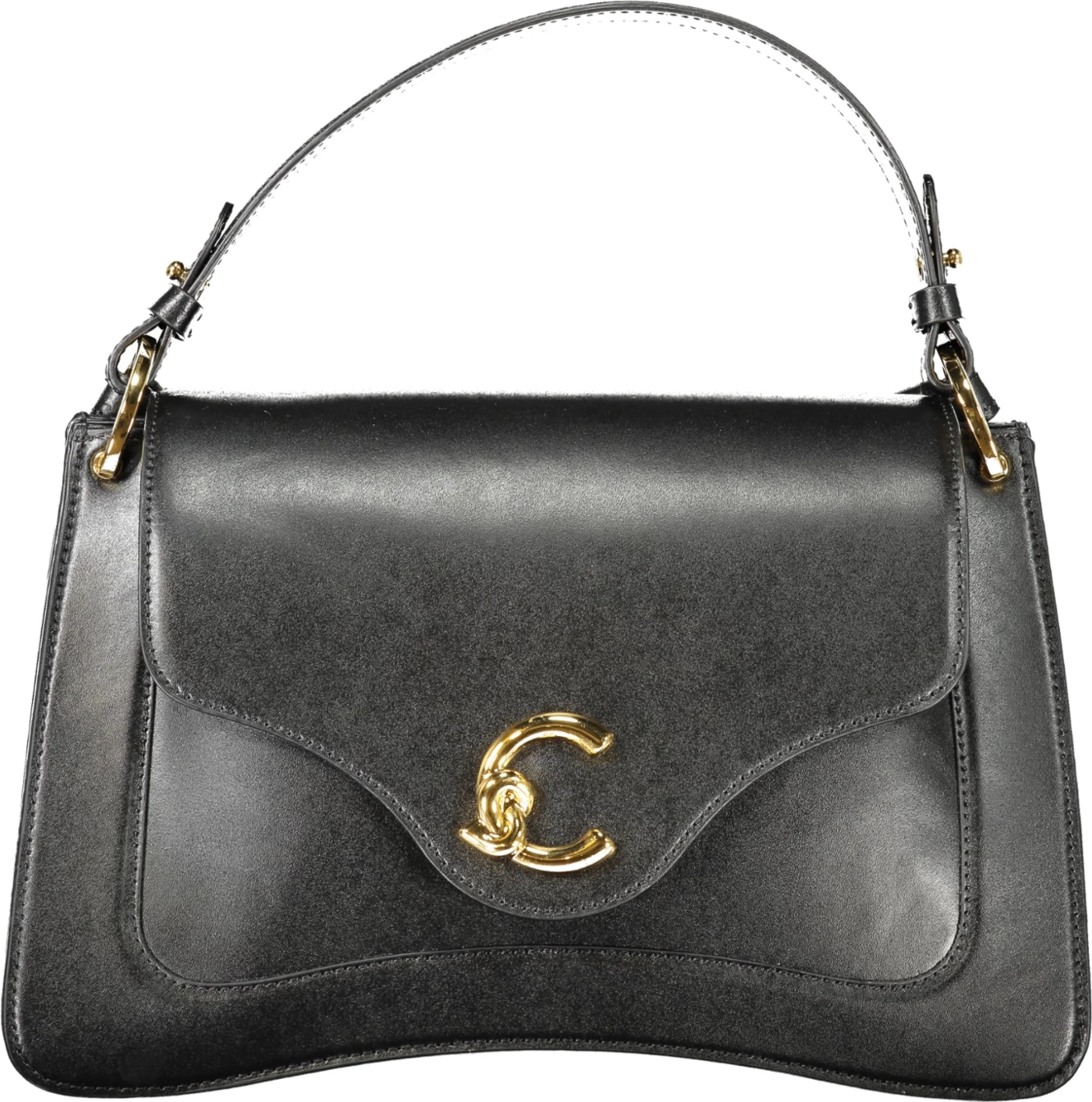 Çantë femra COCCINELLE C-ME CALF BAG, e zezë