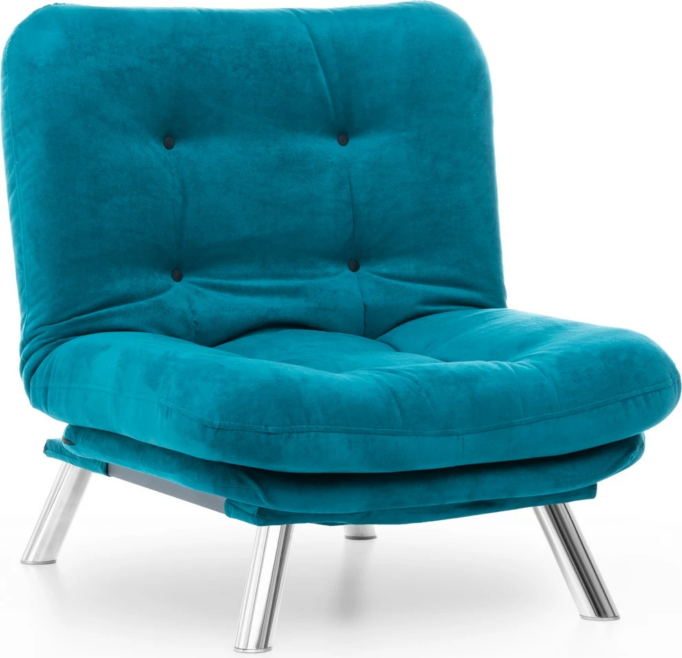 Karrige një vendëshe Atelier del Sofa, Misa Solo, ngjyrë jeshile petrol