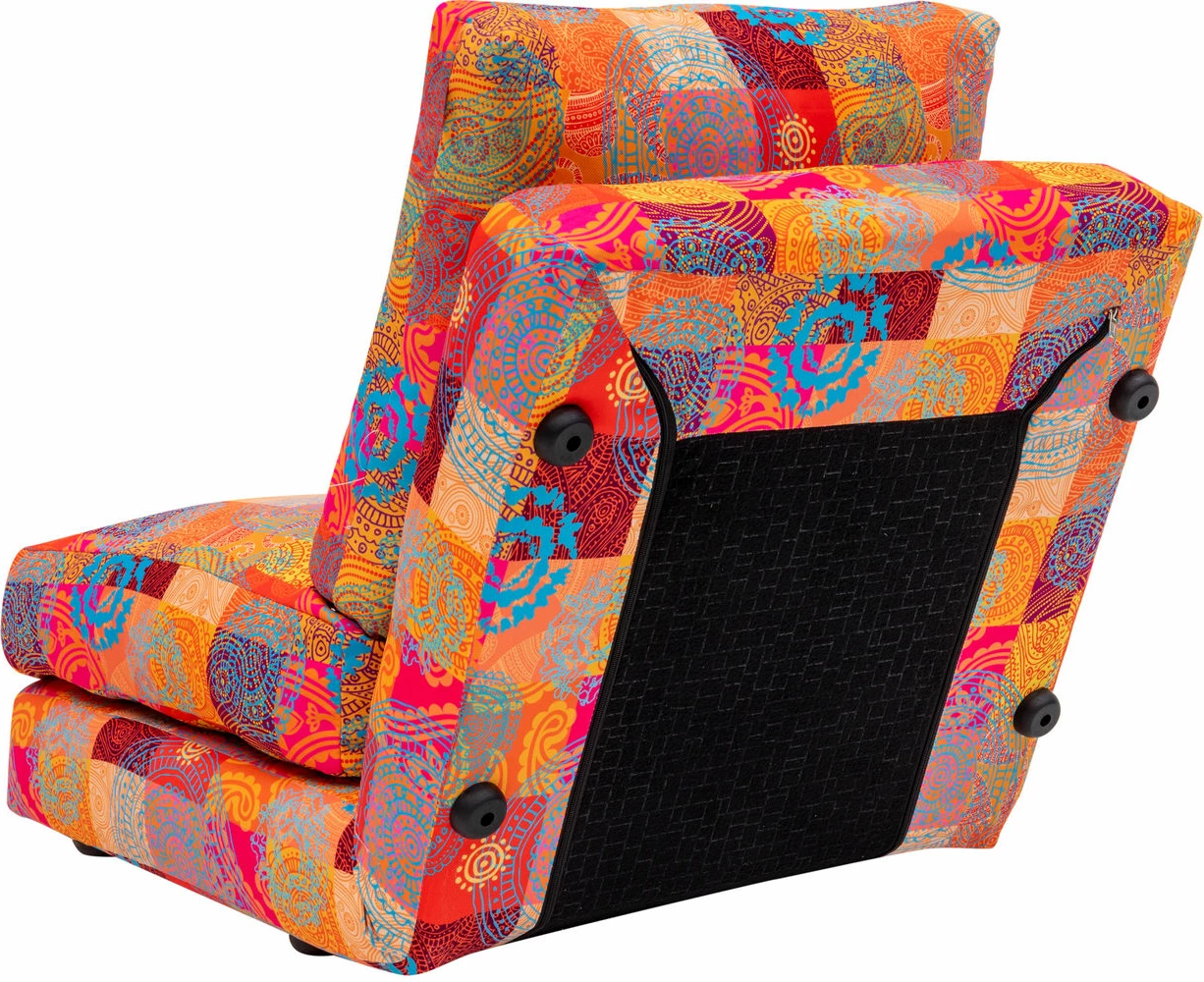 Krevat-karrige një vendës, patchwork, Taida 1-Seat