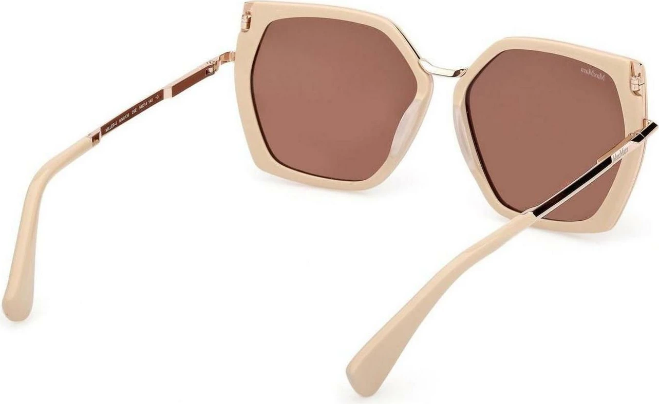 Syze dielli për femra Max Mara MILLER-5 MM0136 25E, ivori/kafe [Madhësia: 56]