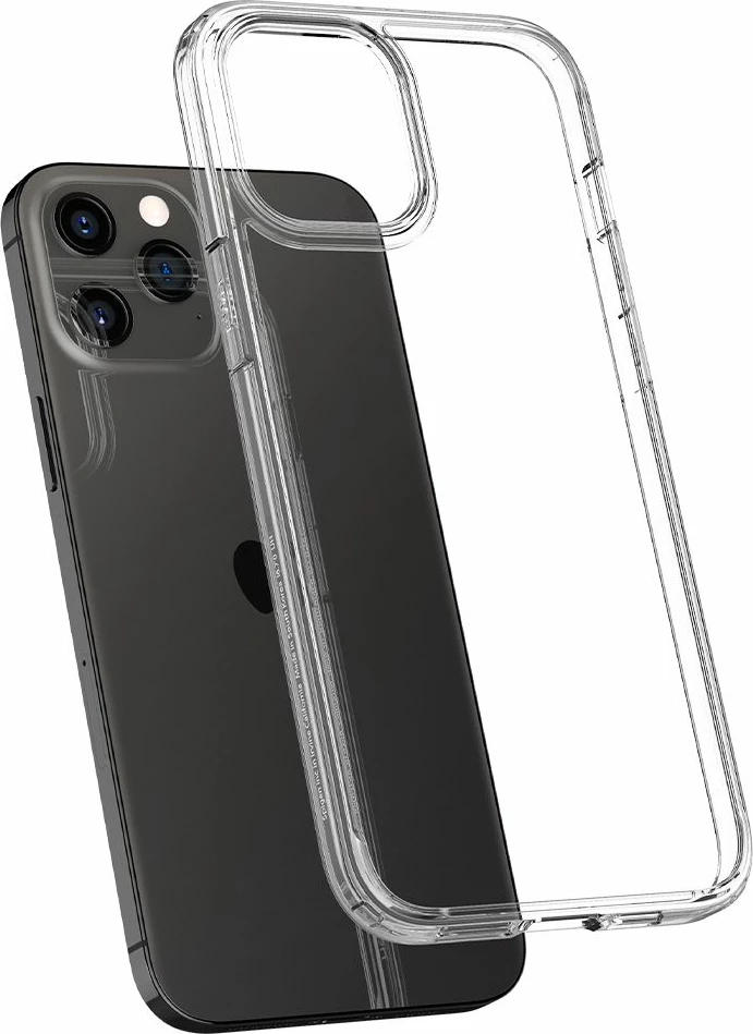 Mbështjellës Spigen Ultra Hybrid për iPhone 12 Pro Max, Transparent